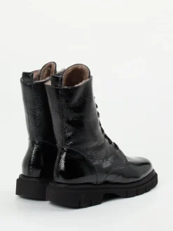 Damen Mannori – Schnürboots aus Lackleder