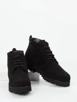 Damen Mannori – Schnürboots aus Veloursleder