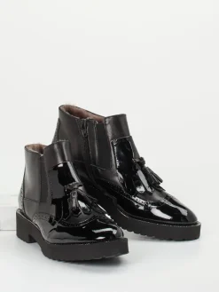 Damen Mannori – Stiefelette aus Lackleder