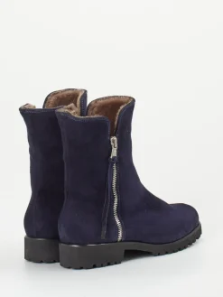 – Stiefeletten aus Veloursleder dunkel*Mannori Best