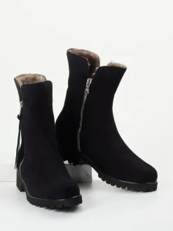 Damen Mannori – Stiefeletten aus Veloursleder