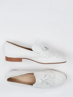 – Tassel Loafer aus Kalbleder in Offwhite*Mannori Hot