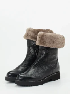 – Winterboots aus Kalbleder mit Lammfell*Mannori Best