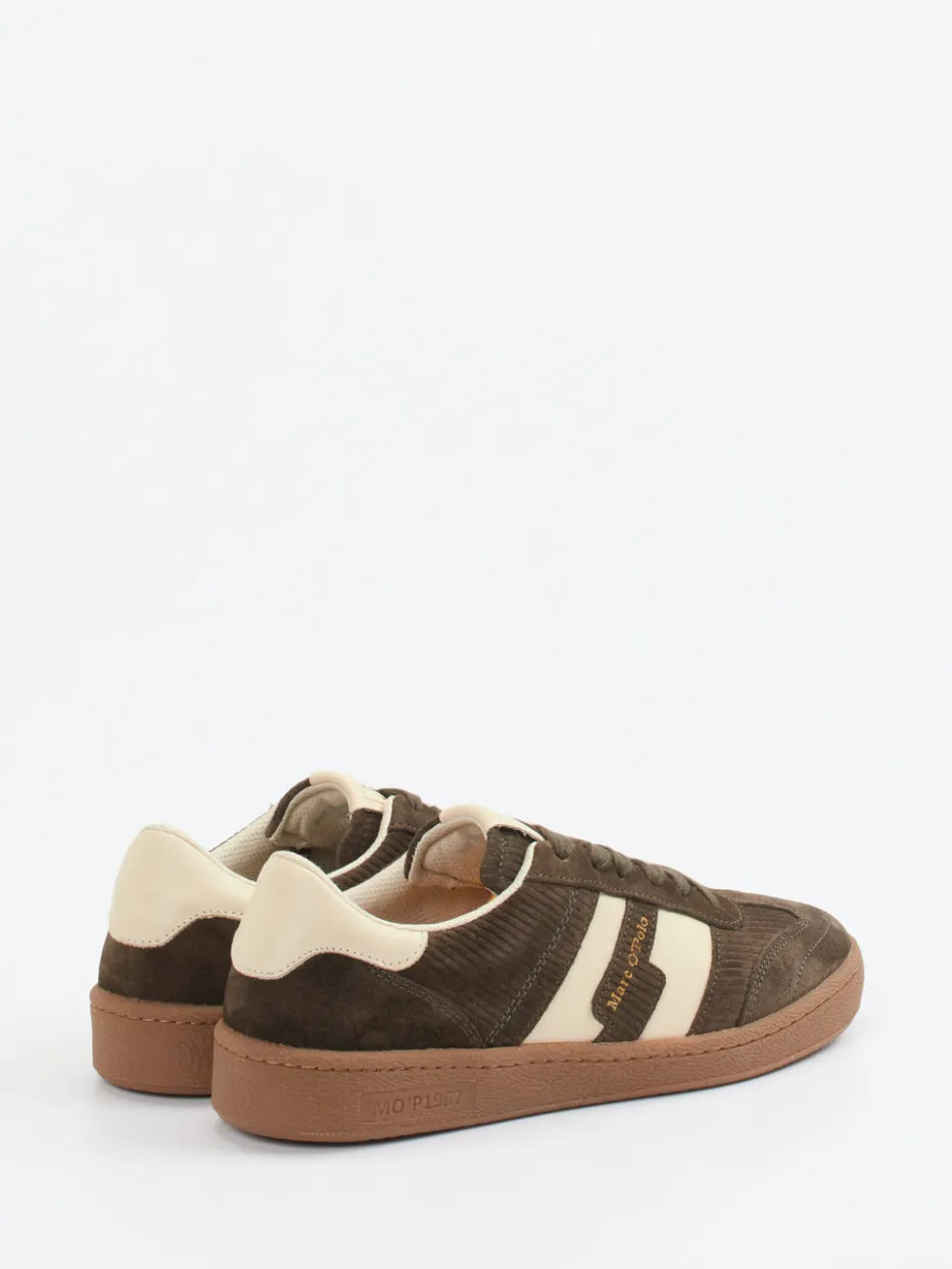 – Retro-Sneaker aus Veloursleder Oliv*Marc O'Polo Best