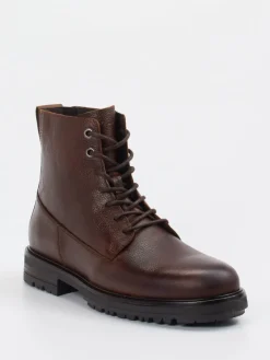 – Schnürboots aus Kalbleder Dunkel*Marc O'Polo Hot