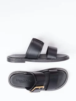 – Slides aus Kalbleder in*Marc O'Polo Clearance