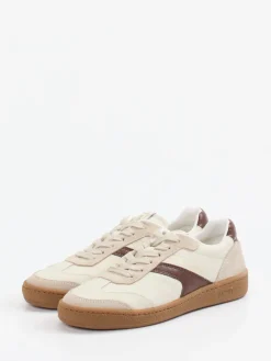 Damen Marc O'Polo – Sneaker aus Glattleder und Veloursleder