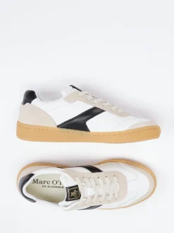 Damen Marc O'Polo – Sneaker aus Kalbleder und Veloursleder