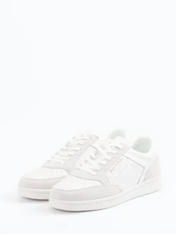 Damen Marc O'Polo – Sneaker aus Kalbleder in Offwhite