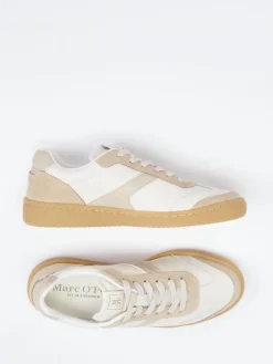 – Sneaker aus Kalbleder in Creme*Marc O'Polo