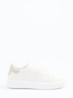 Damen Marc O'Polo – Sneaker aus Leder in Offwhite