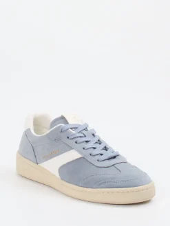 Damen Marc O'Polo – Sneaker aus Veloursleder in Tauben