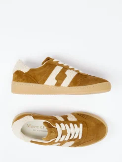 – Sneaker aus Veloursleder cognac*Marc O'Polo Clearance