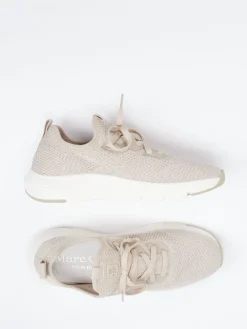 Damen Marc O'Polo – Strick-Sneaker aus Textil in