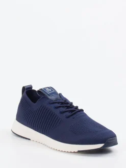 Herren Marc O'Polo – Strick-Sneaker aus Textil in Marine