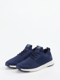 Herren Marc O'Polo – Strick-Sneaker aus Textil in Marine
