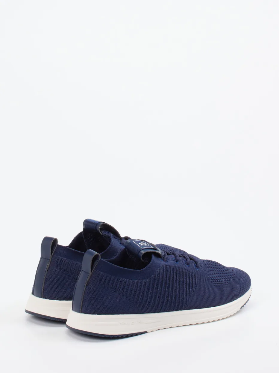 Herren Marc O'Polo – Strick-Sneaker aus Textil in Marine