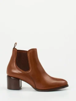 Damen Maripé – Chelsea Boots aus Kalbleder cognac