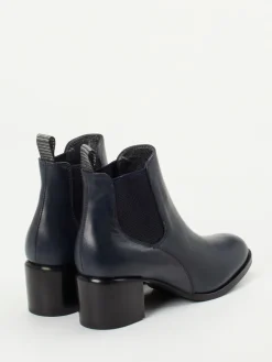 Damen Maripé – Chelsea Boots aus Kalbleder Dunkel