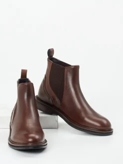 – Chelsea Boots aus Kalbleder Dunkel*Maripé Outlet