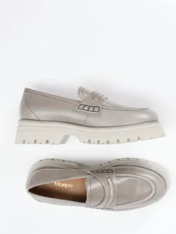 Damen Maripé – Chunky Loafer aus Hochglanzleder