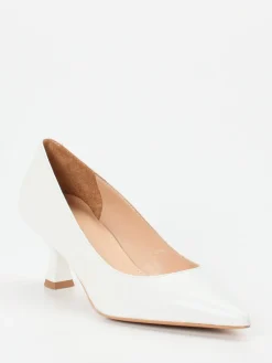 – Kitten-Heel-Pumps aus Lammleder Offwhite*Maripé Discount