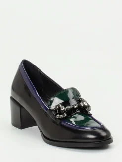 Damen Maripé – Loafer aus Lackleder mit Steinbesatz