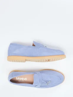 – Loafer aus Veloursleder Hell*Maripé Best