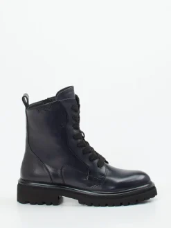 – Schnürboots aus Kalbleder in Dunkel*Maripé Outlet