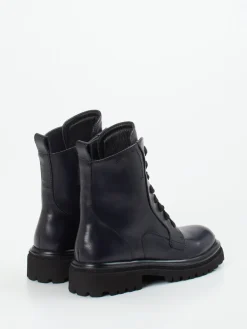 – Schnürboots aus Kalbleder in Dunkel*Maripé Outlet