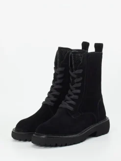 – Schnürboots aus Veloursleder*Maripé Online