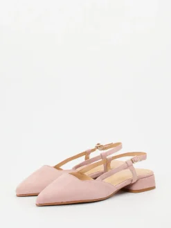 Damen Maripé – Slingback-Ballerinas aus Veloursleder