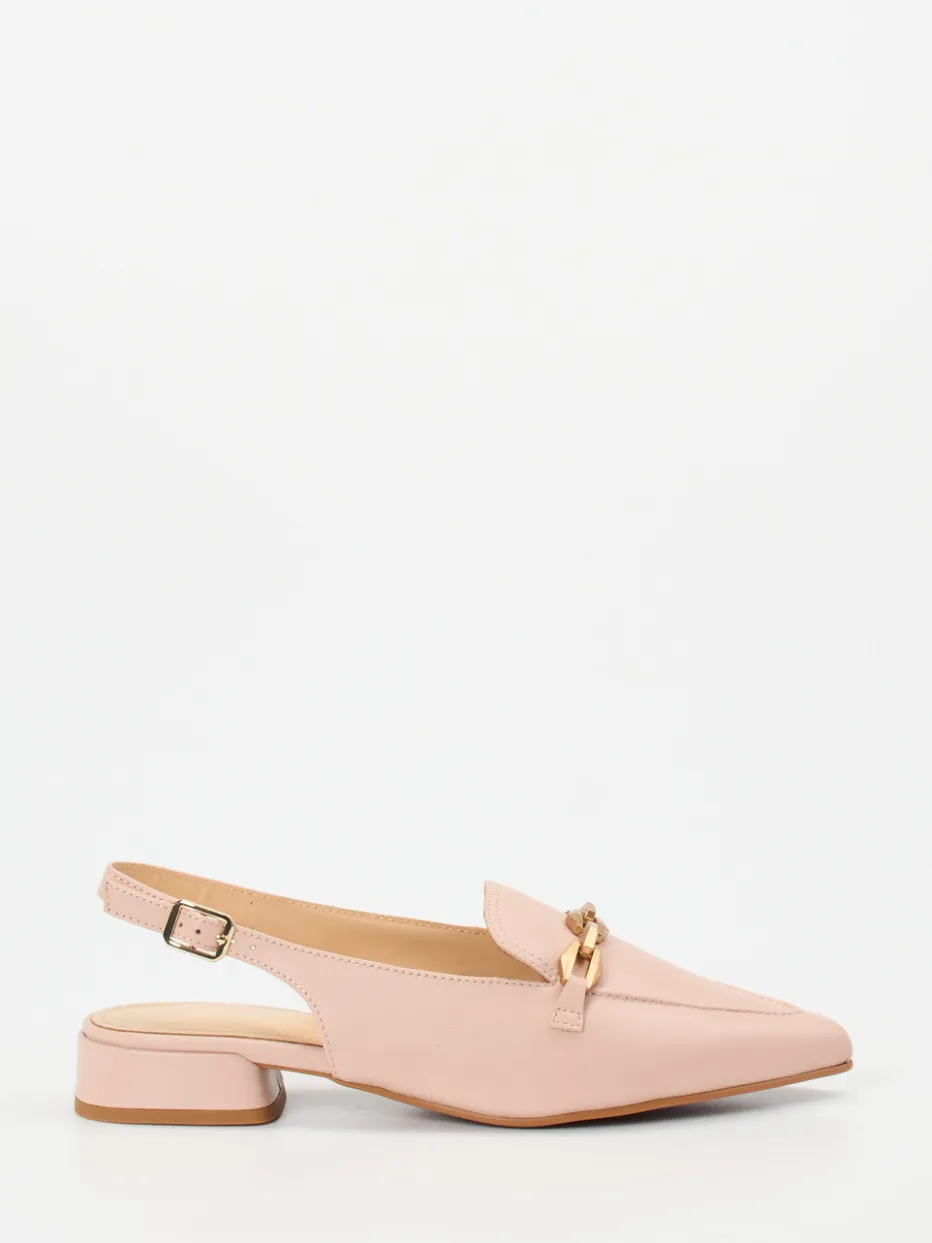 – Slingback-Loafer aus Lammleder in Rosé*Maripé Sale