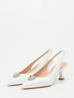 – Slingback-Pumps aus Lammleder*Maripé New
