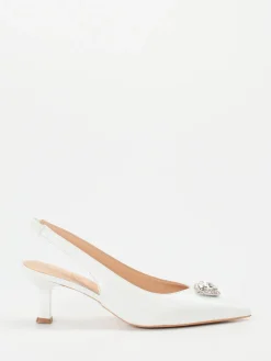 – Slingback-Pumps aus Lammleder*Maripé New
