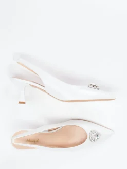 – Slingback-Pumps aus Lammleder*Maripé New