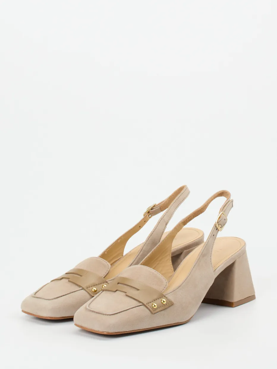 – Slingback-Pumps aus Veloursleder*Maripé Sale