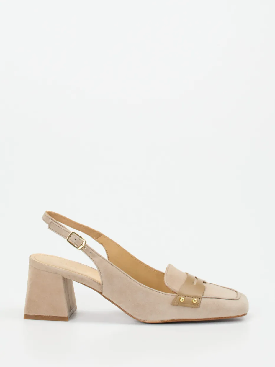 – Slingback-Pumps aus Veloursleder*Maripé Sale