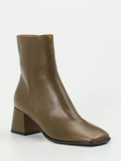 Damen Maripé – Stiefelette aus Kalbleder olivbraun