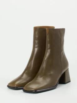 Damen Maripé – Stiefelette aus Kalbleder olivbraun