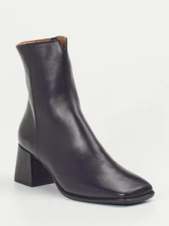 – Stiefeletten aus Kalbleder in Tiefviolett*Maripé Clearance