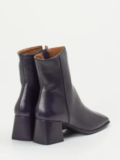 – Stiefeletten aus Kalbleder in Tiefviolett*Maripé Clearance