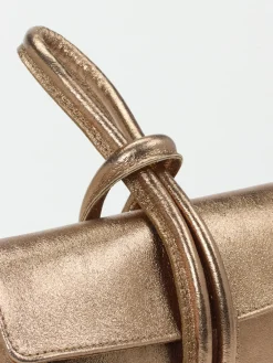 – Clutch aus Metallicleder in Bronzegold*Marlon Firenze Outlet