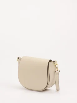 Damen Marlon Firenze – Crossbody Bag aus Kalbleder cremeweiß