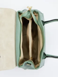 Damen Marlon Firenze – Handtasche aus Kalbleder Salbei