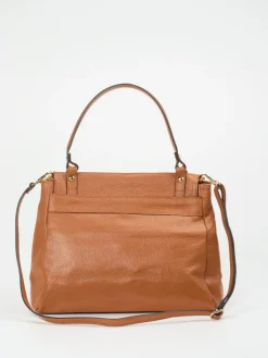 – Handtasche aus Lammleder Cognac*Marlon Firenze Sale