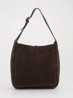 Damen Marlon Firenze – Hobo Bag aus Kalbleder Dunkel