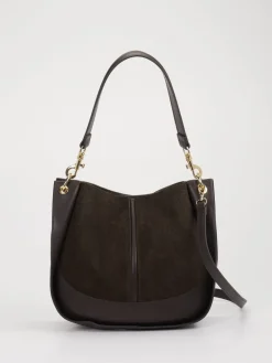 – Hobo Bag aus Kalbleder Dunkel*Marlon Firenze Discount