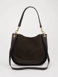 – Hobo Bag aus Kalbleder Dunkel*Marlon Firenze Discount