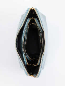 – Kosmetiktasche aus Kalbleder Hell*Marlon Firenze Best